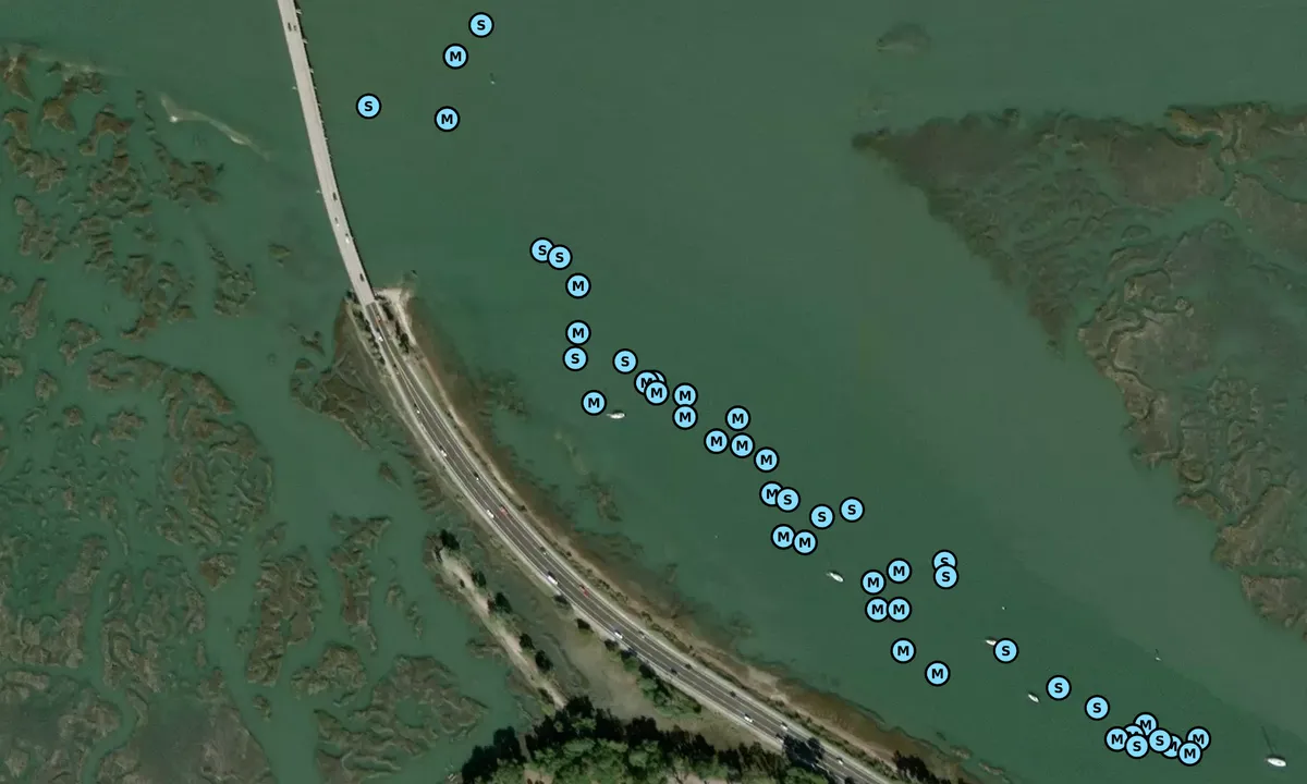 Satelite image of Factory Creek - 1