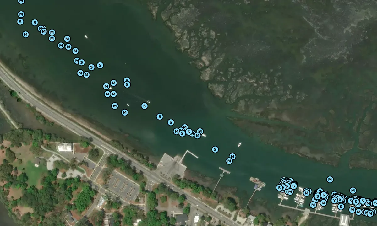 Satelite image of Factory Creek - 2