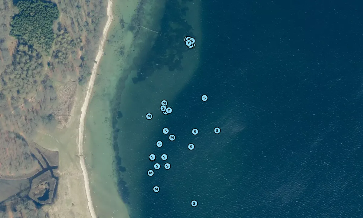 Satelite image of Fænø S bouy