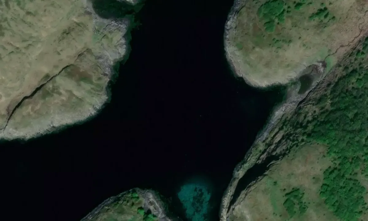 Satelite image of Fallsundet