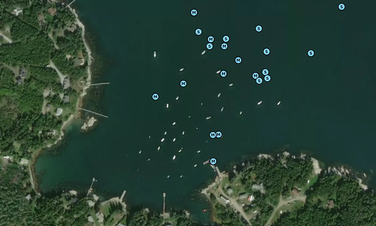 Satelite image of False Whitehead Harbor