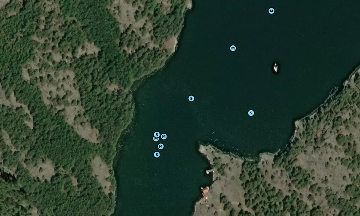 Satelite image of Fångö Jutviken