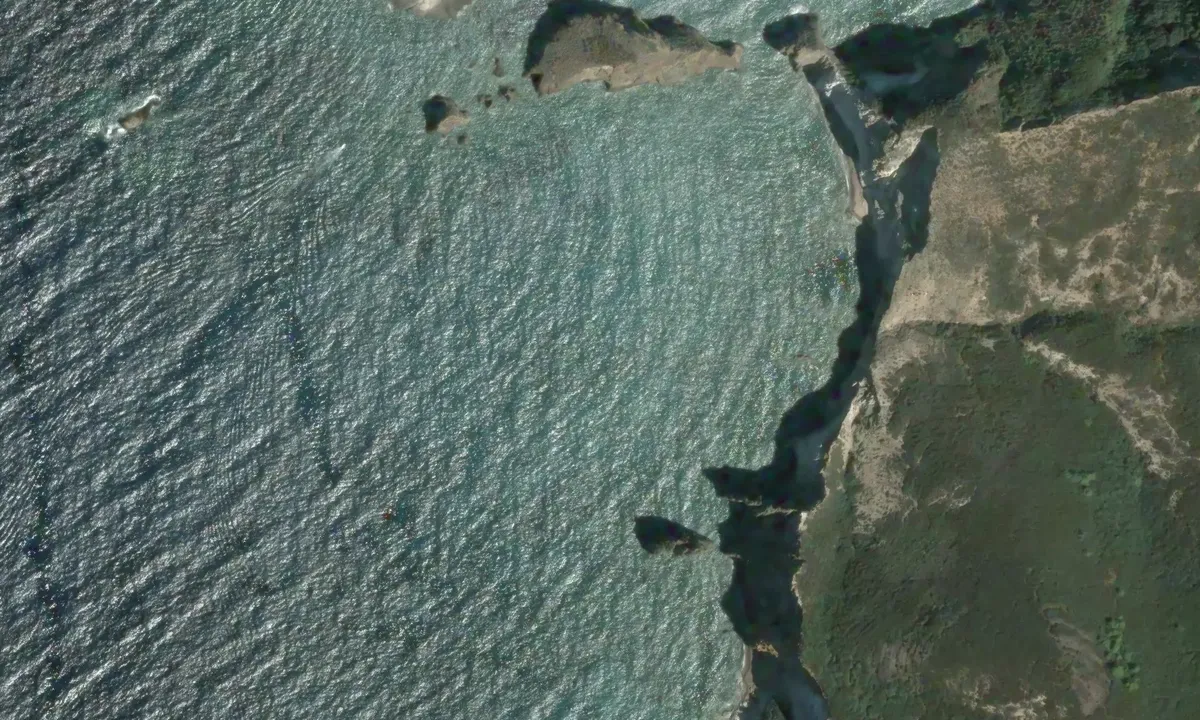 Satelite image of Faraglioni di Maria Rosa