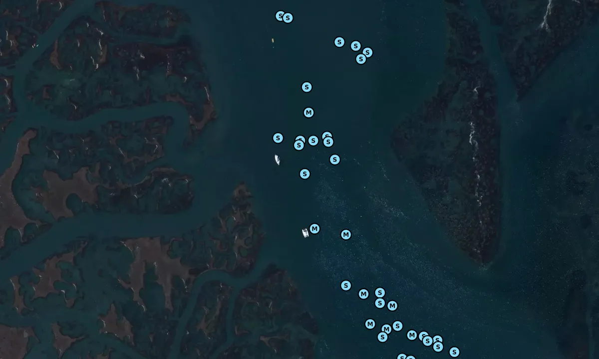 Satelite image of Faro River