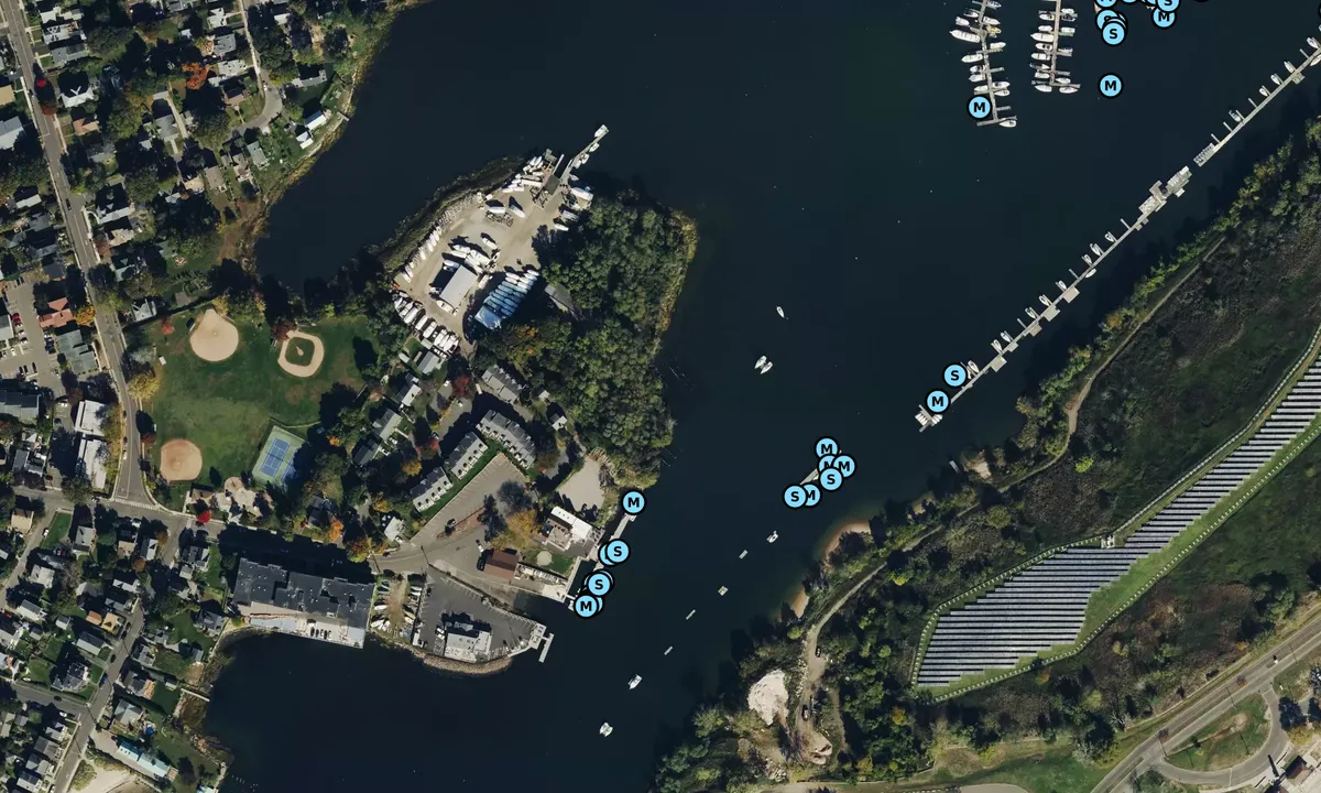 Satelite image of Fayerweather Yacht Club - Bridgeport