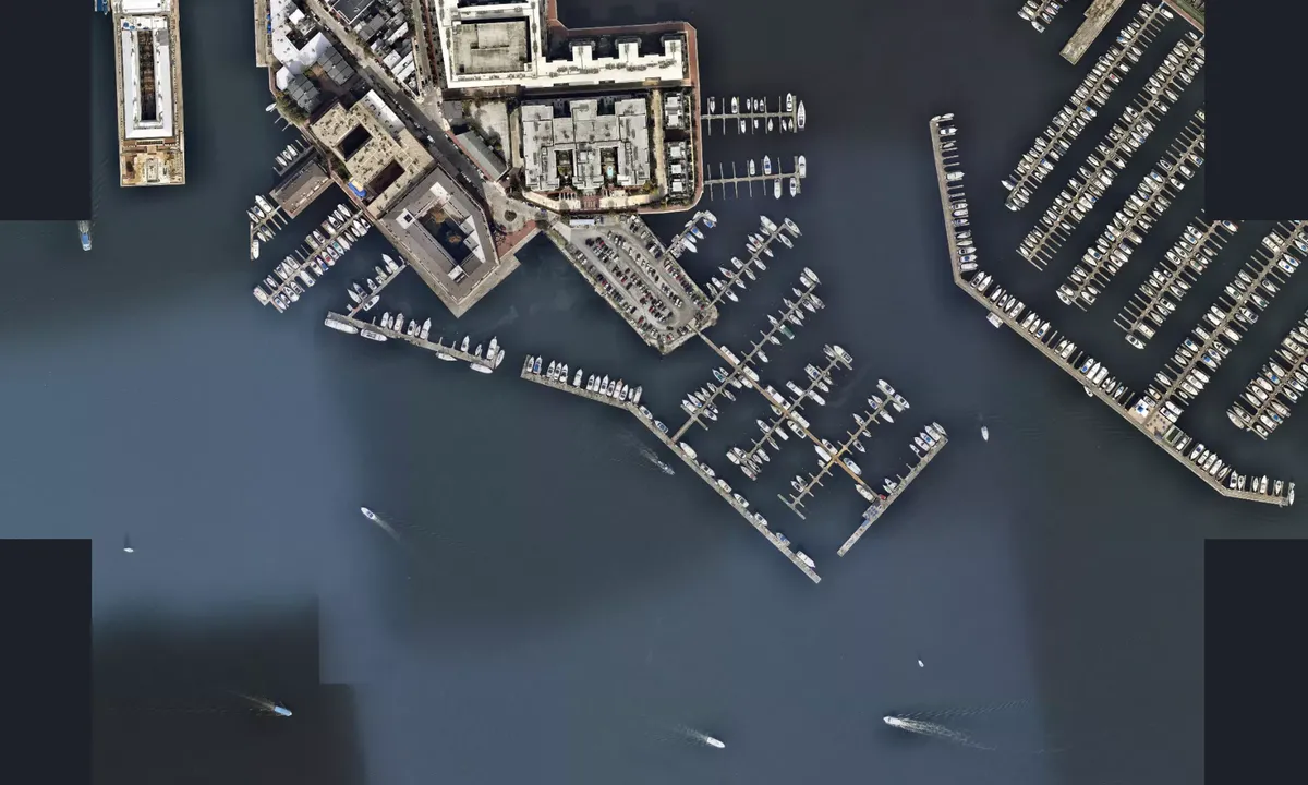 Flyfoto av Fells Point Yacht Club