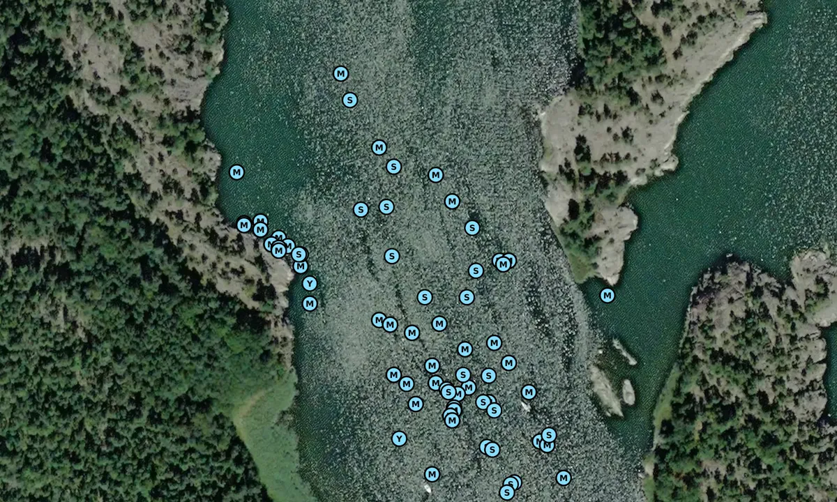 Satelite image of Fifång Fladen