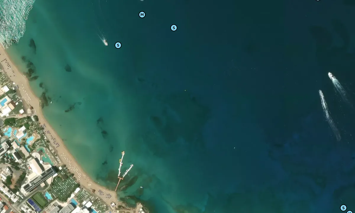 Satelite image of Fig Tree Bay 1