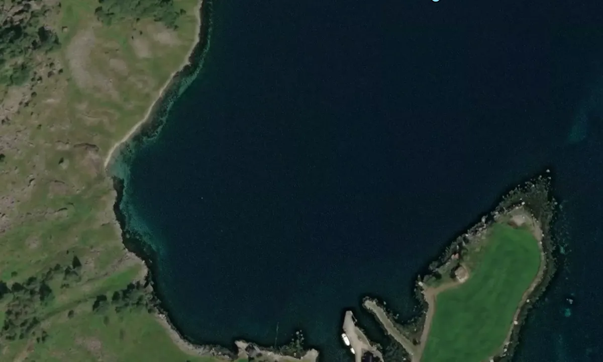 Satelite image of Finden ankringsplass