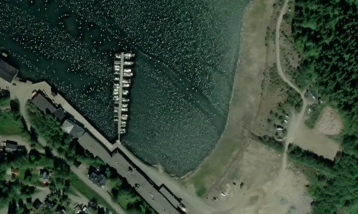 Satelite image of Finneidfjord