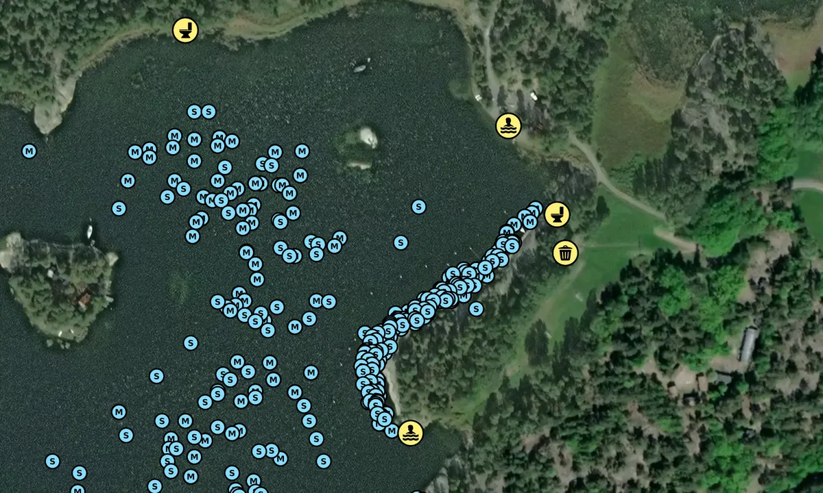 Satelite image of Finnhamn - Paradisviken Gästhamn