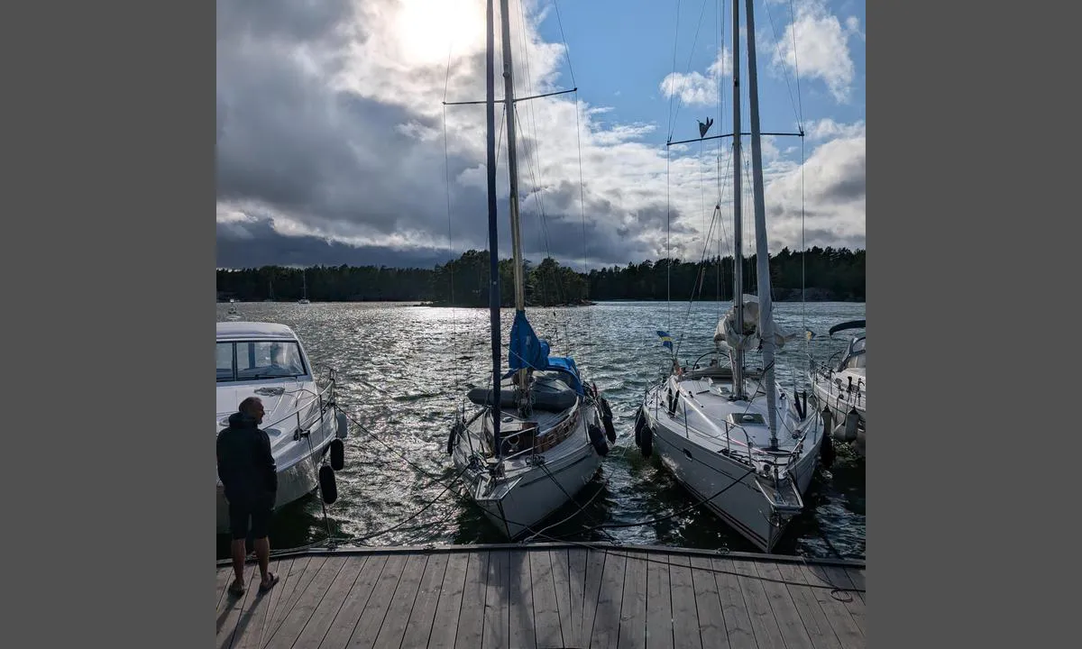 Finnhamn - Paradisviken Gästhamn: 24 m/s