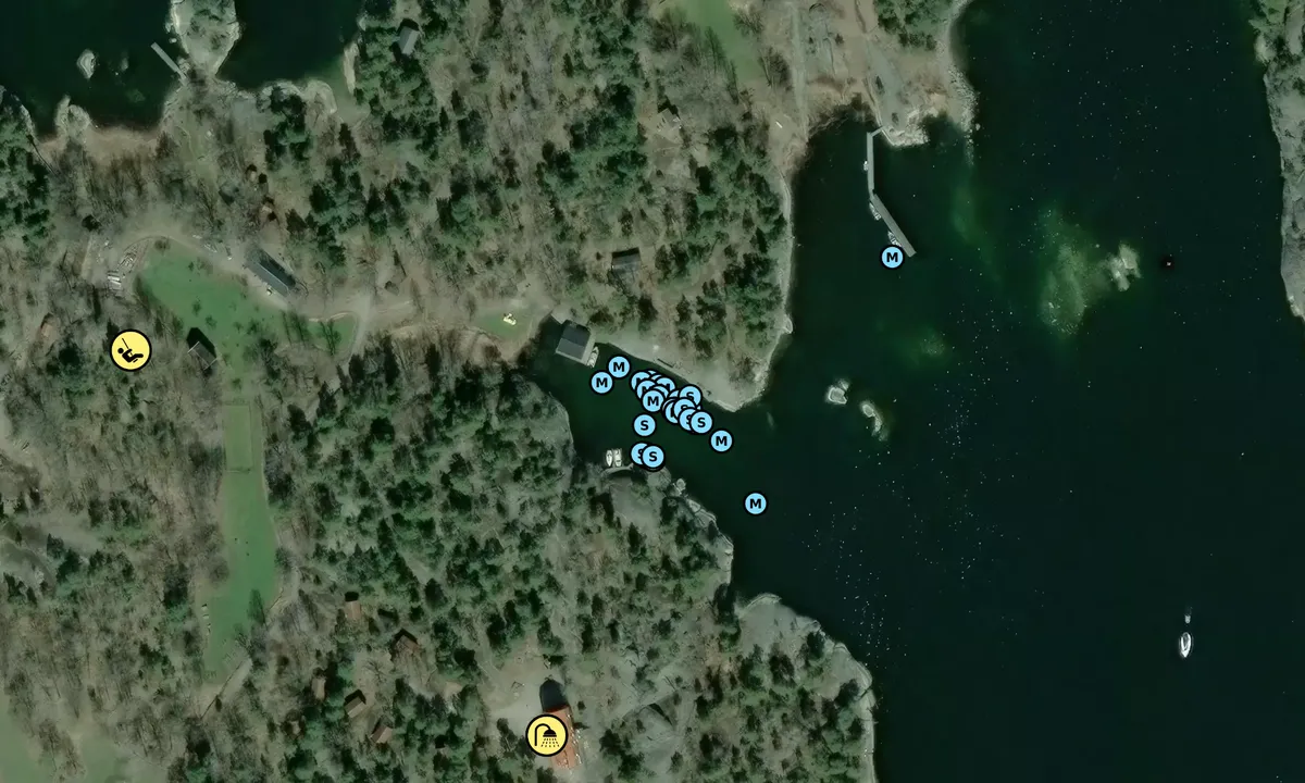 Satelite image of Finnhamn - Vandrarhemsviken Gästhamn