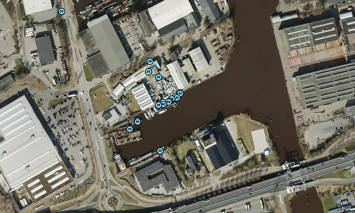 Satelite image of Finse Haven