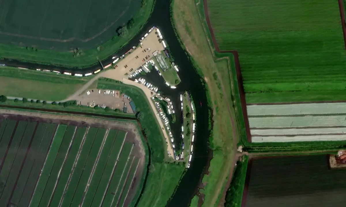 Satelite image of Fish & Duck Marina