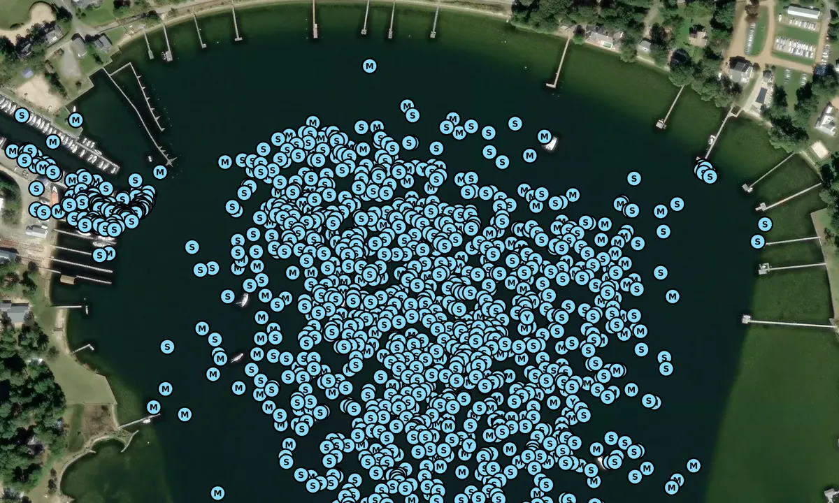 Satelite image of Fishing Bay