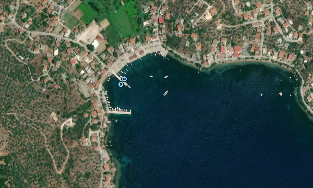 Satelite image of Fishing Harbour Pigadi