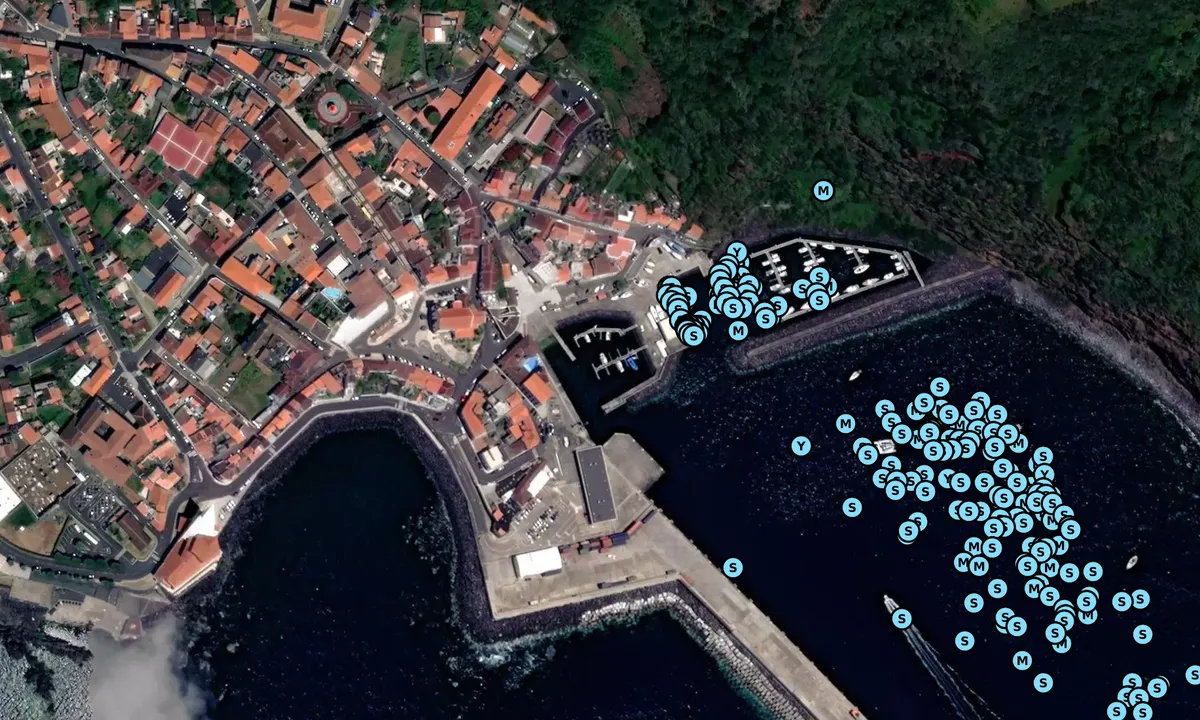 Satelite image of Fishing port for local boats only