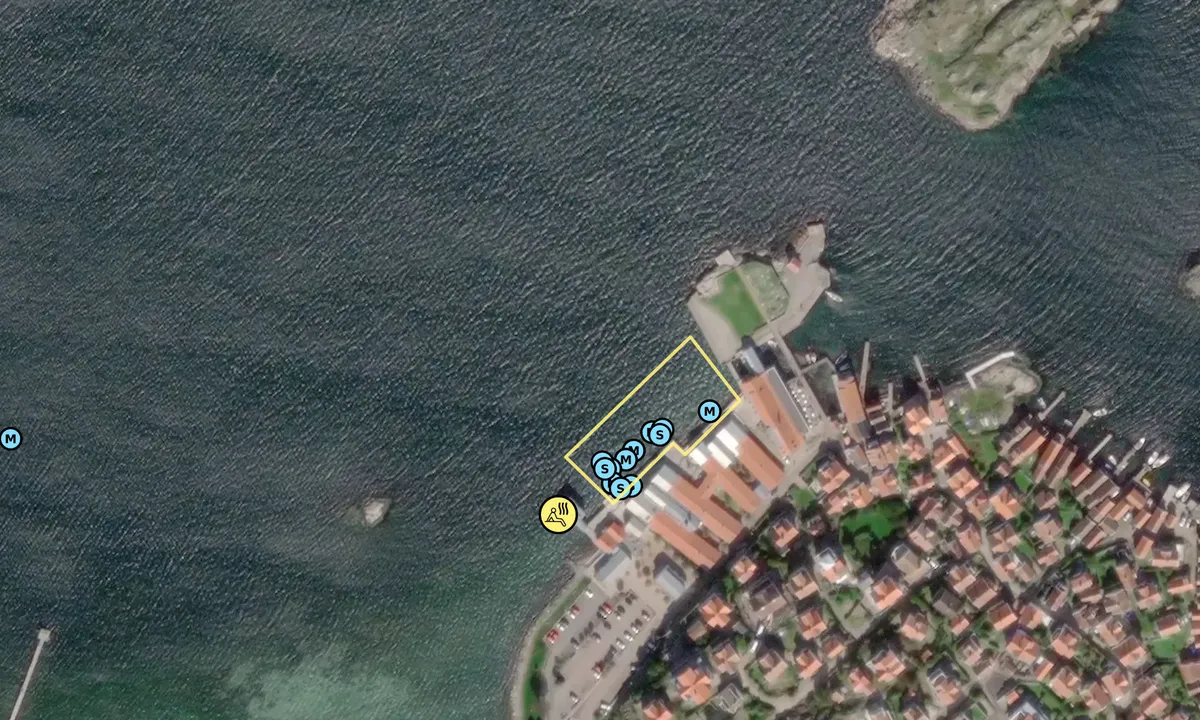Satelite image of Fiskebäckskil - Gullmarsstrand