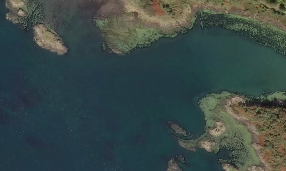 Satelite image of Fiunary Rocks