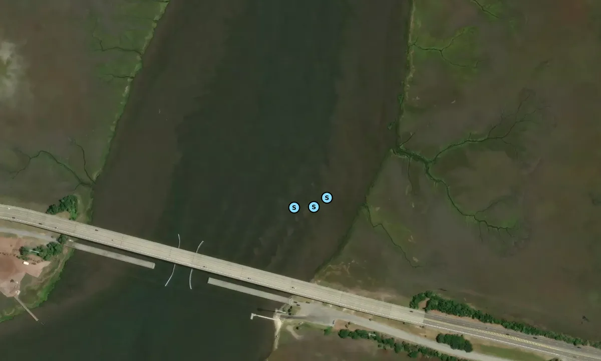 Satelite image of FJ Torras Causeway