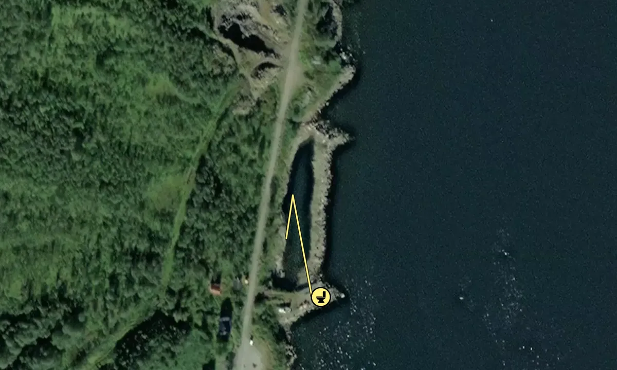 Satelite image of Fjordgård