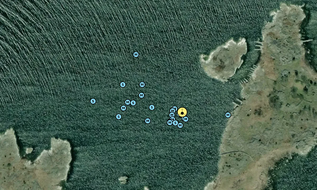 Satelite image of Flakskär - SXK Blekinge bouy