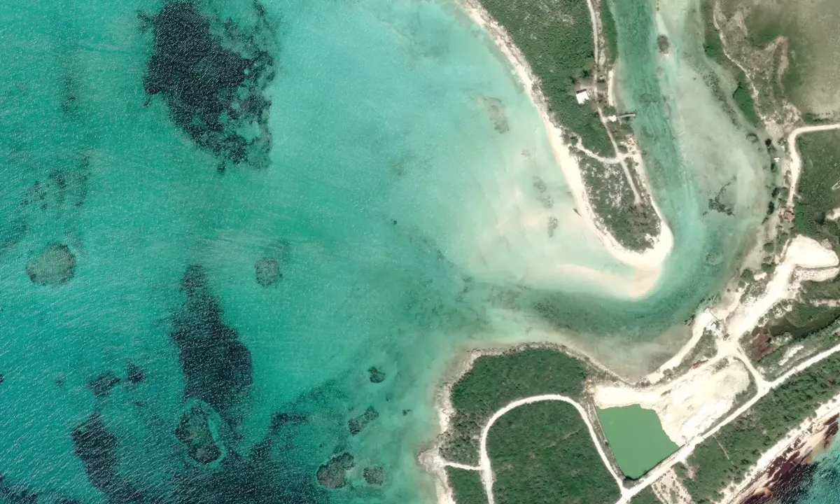 Satelite image of Flamingo Hills Marina