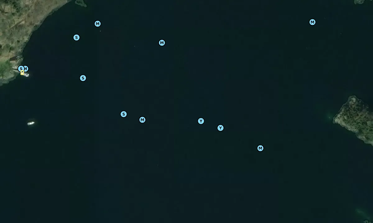 Satelite image of Flatøyosen - Litlebergen