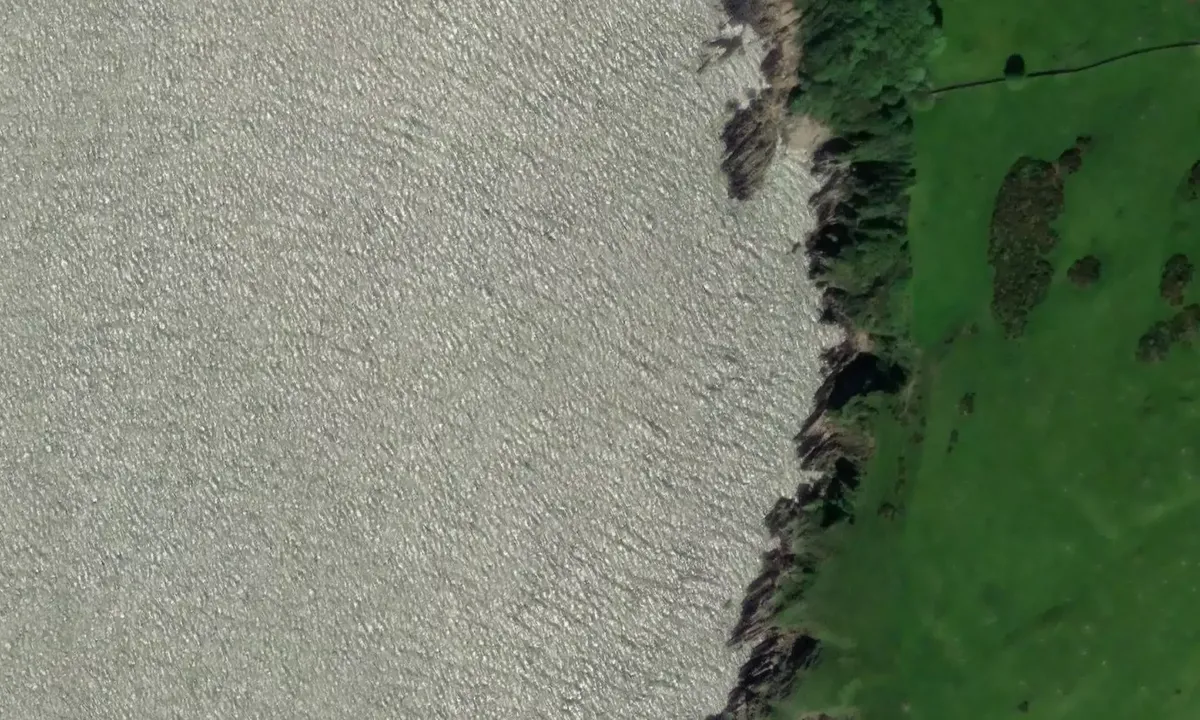 Satelite image of Flint Bay