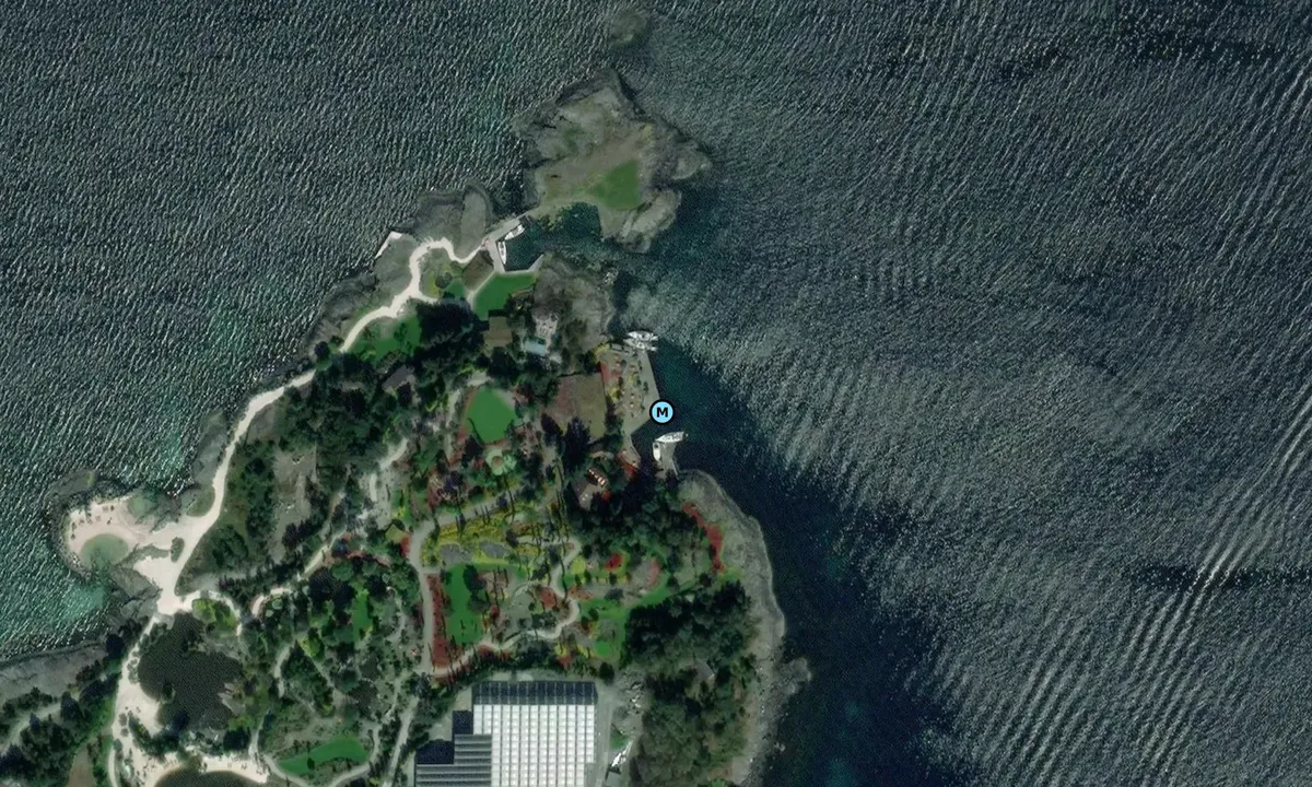 Satelite image of Flor og Fjære