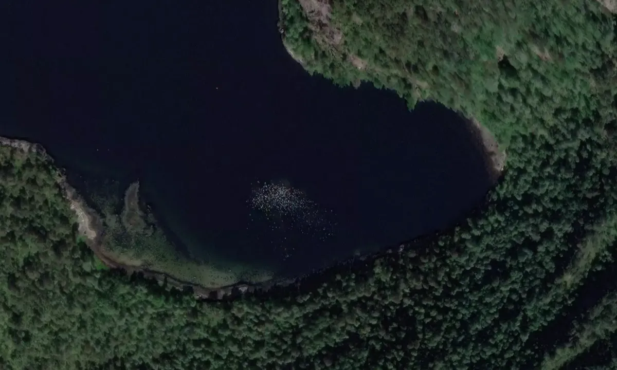 Satelite image of Follavika