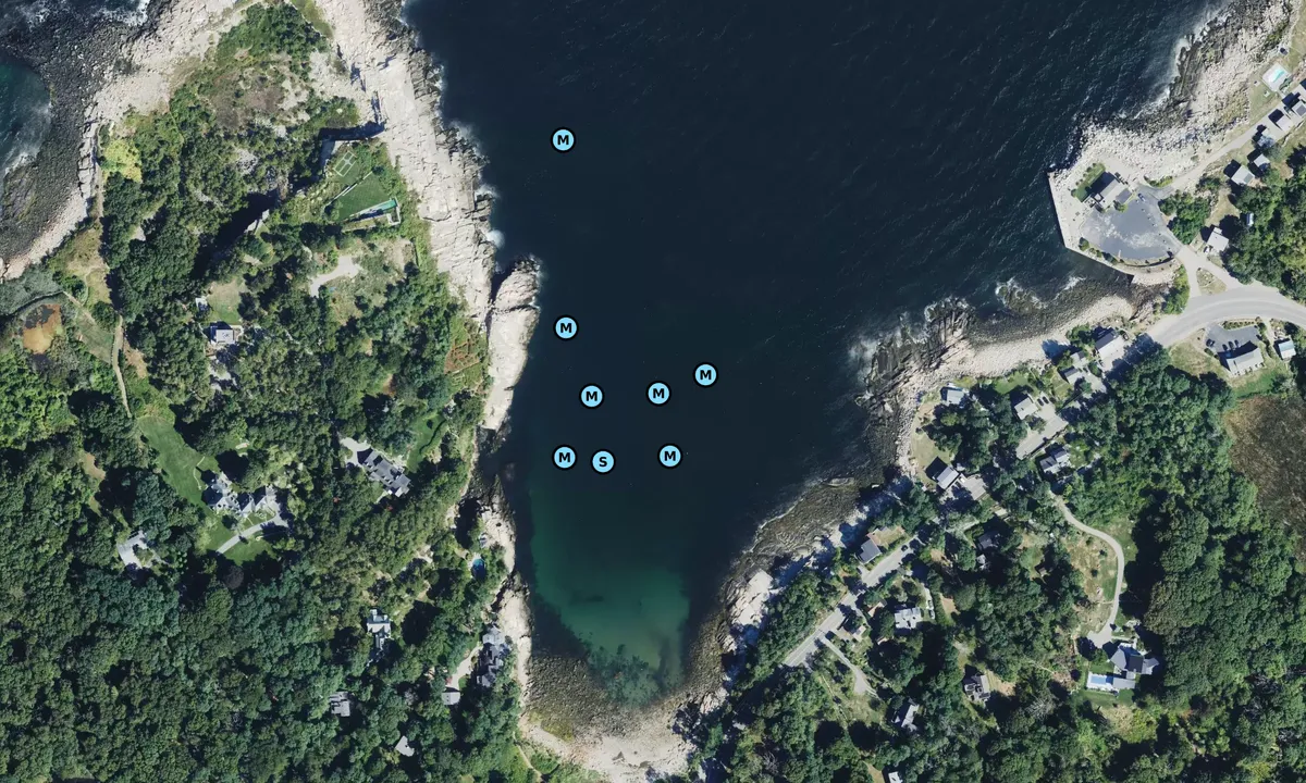 Satelite image of Folly Cove