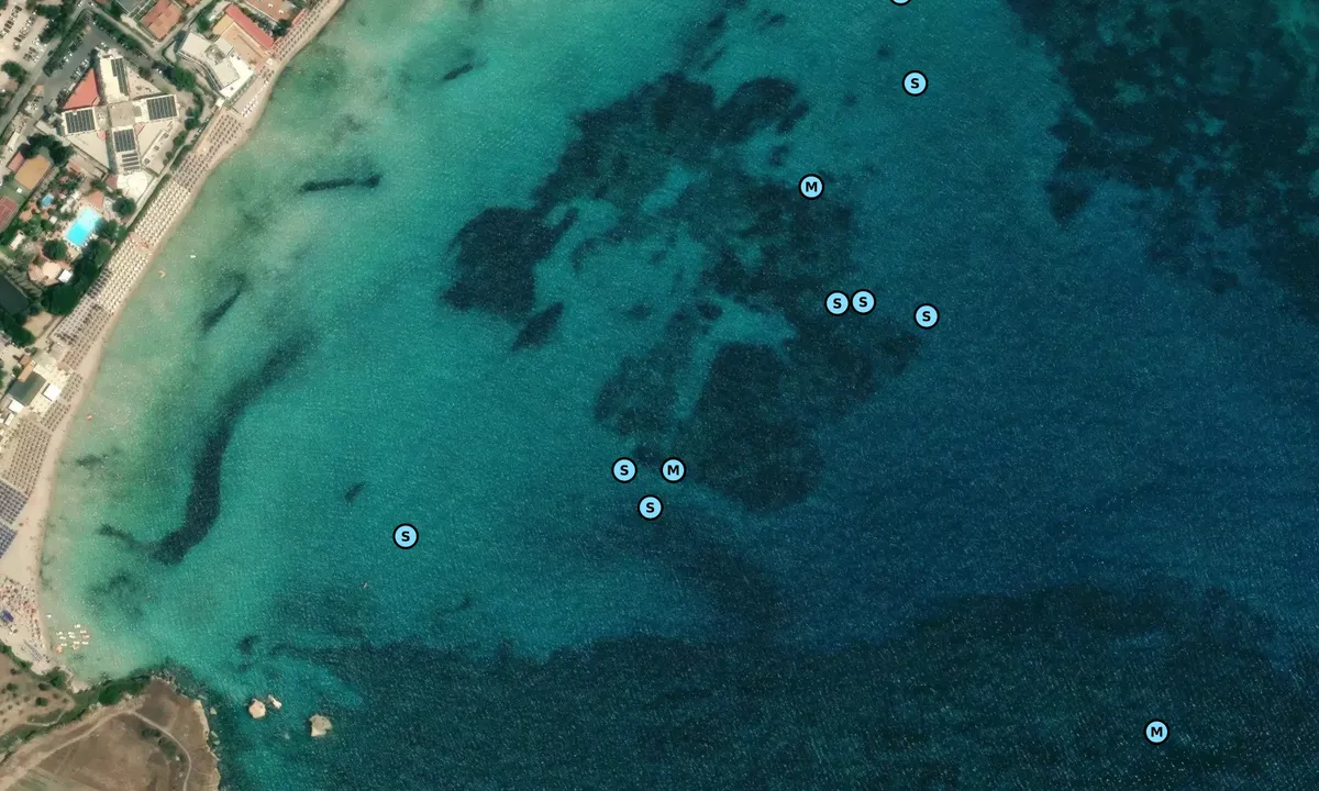 Satelite image of Fontane Bianche