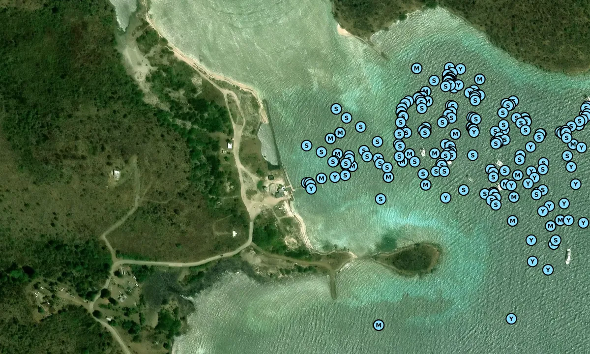 Satelite image of Foxy's Taboo