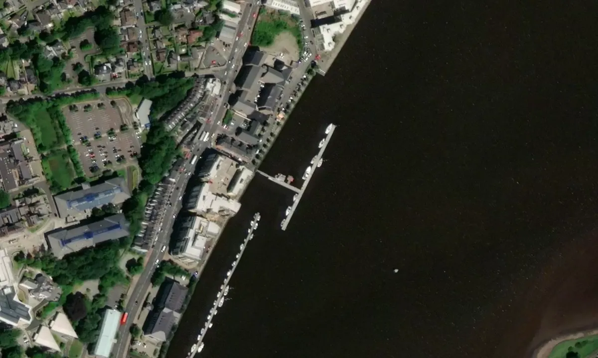 Flyfoto av Foyle Port Marina