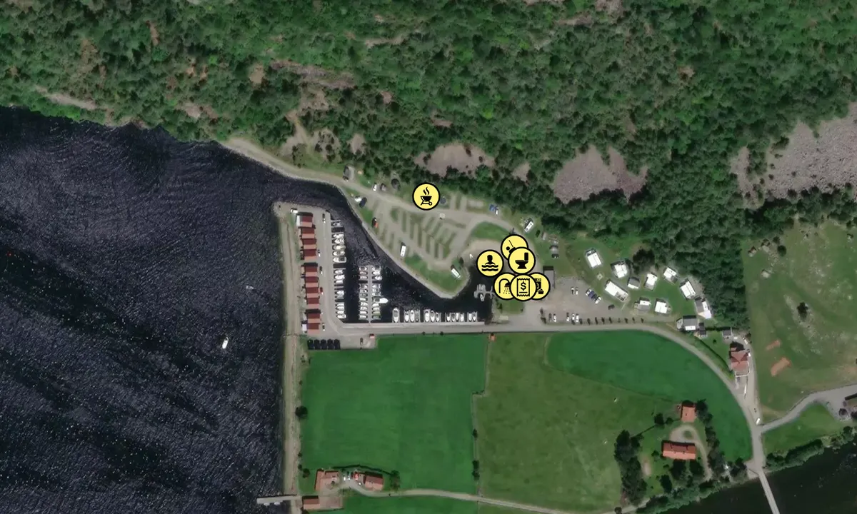 Satelite image of Frafjord Båt og Camping