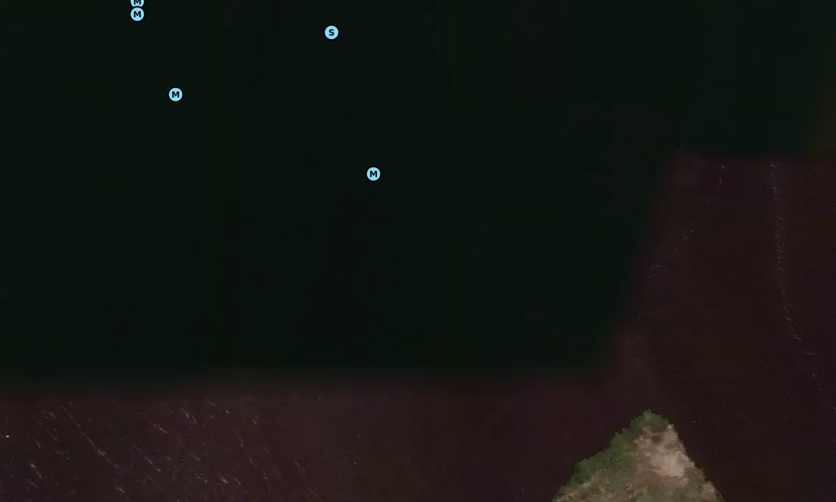 Satelite image of Frazier Point