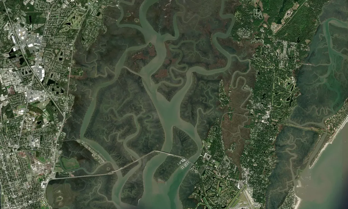 Flyfoto av Frederica River - 1