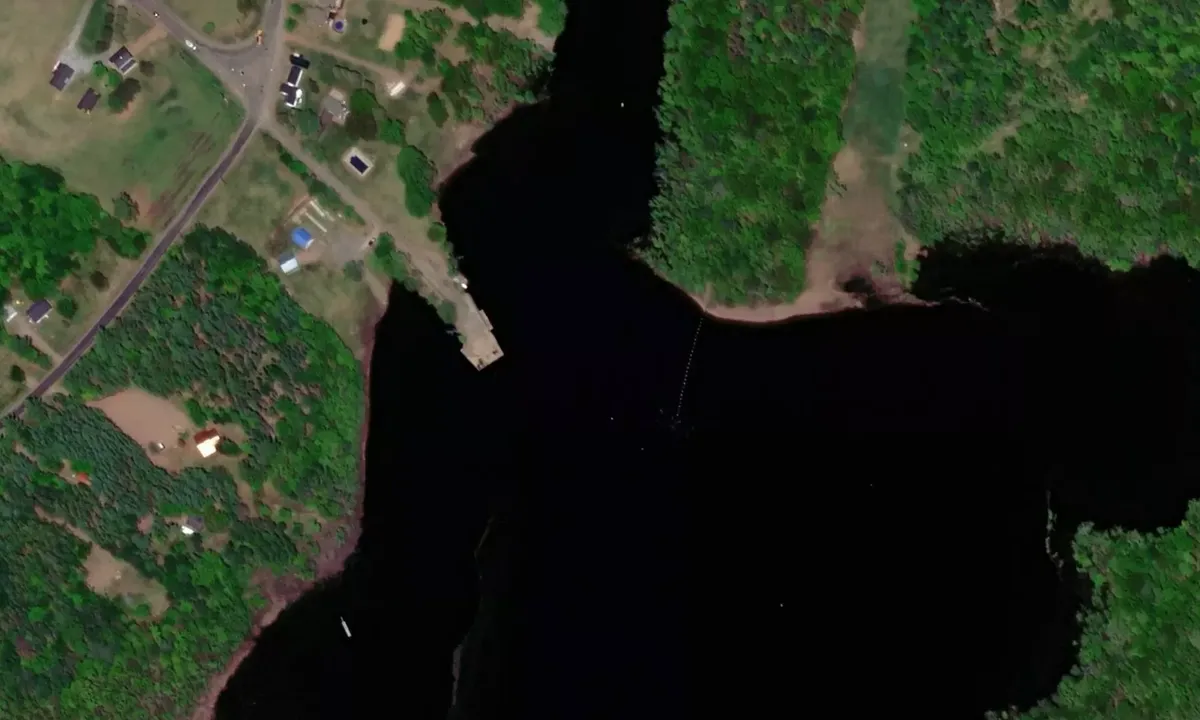 Satelite image of Fredericton Yacht Club - Douglas Harbour Facility