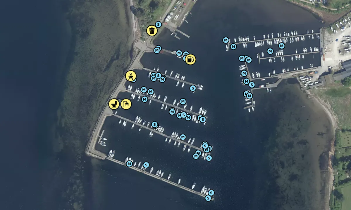 Satelite image of Frederikssund Lystbådehavn a.m.b.a.