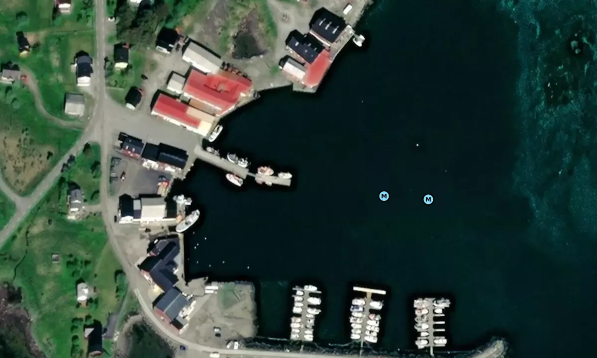 Satelite image of Fredvang