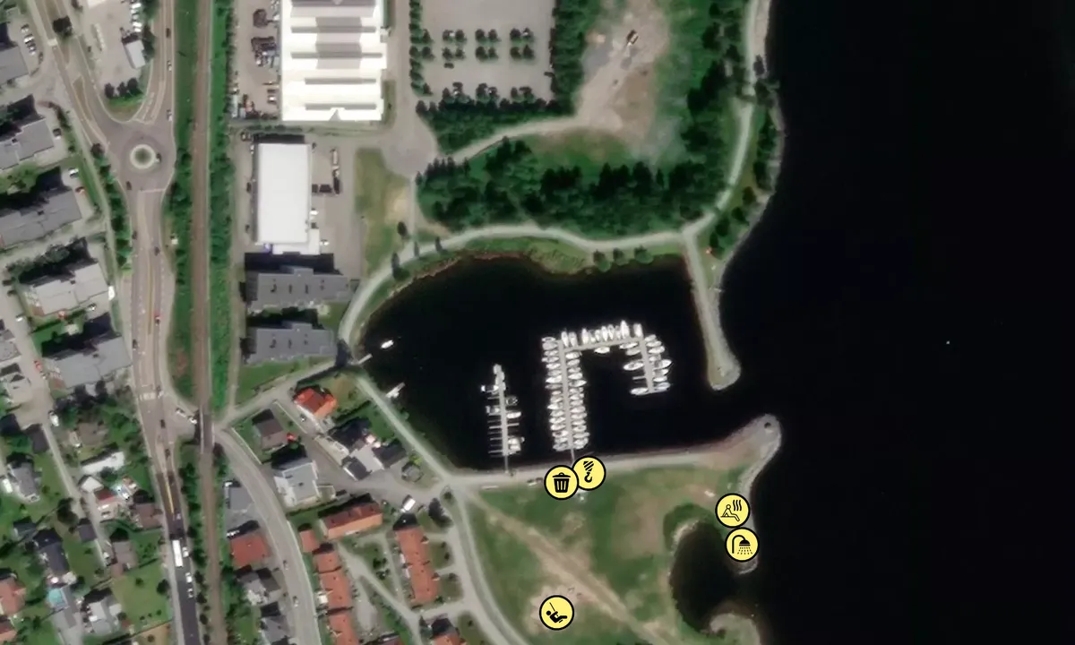 Satelite image of Fredvika