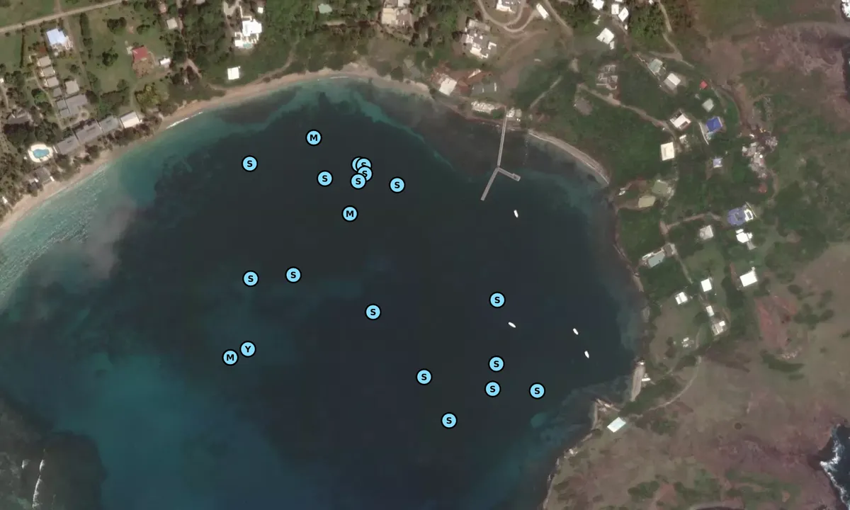 Satelite image of Friendship Bay