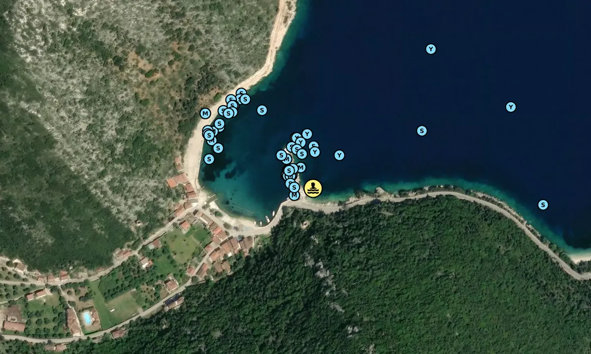 Satelite image of Frikes Ithaca - Greece