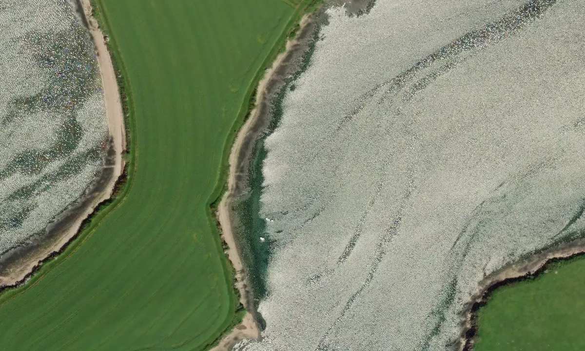 Satelite image of Frogmore Creek