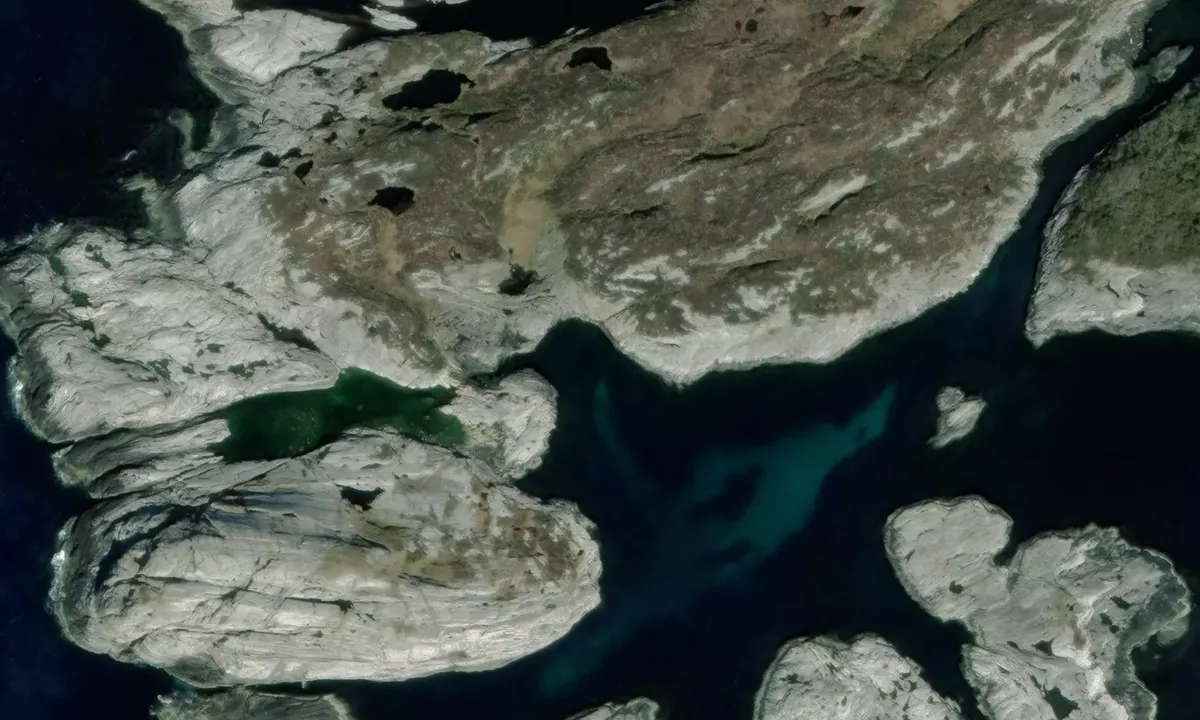 Satelite image of Frøkeila