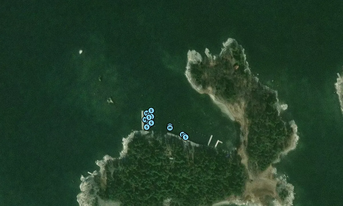 Satelite image of Furholmen - Ljusterö