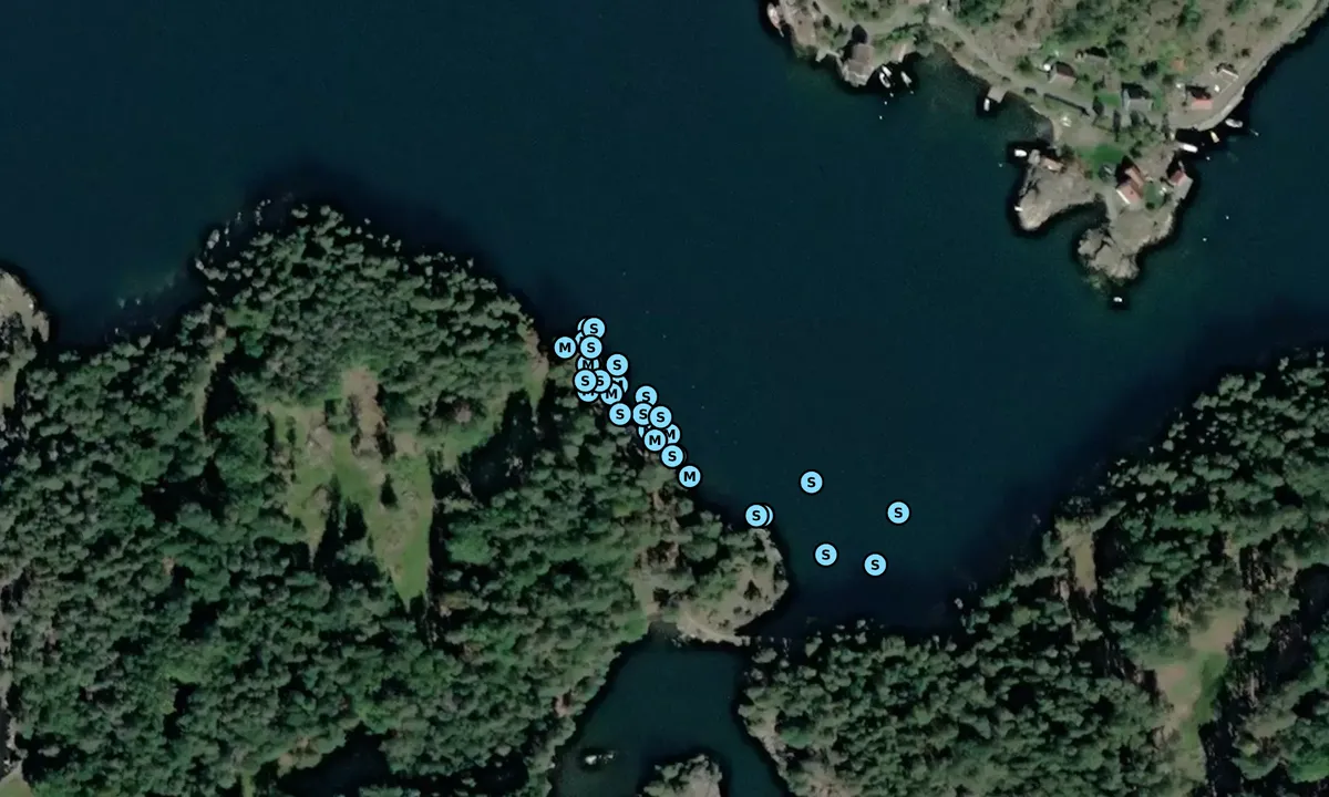 Satelite image of Furøya Øst