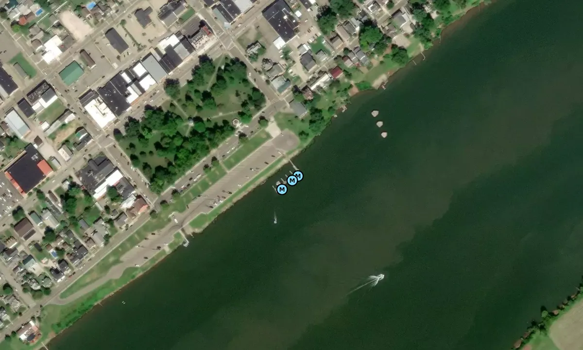 Satelite image of Gallipolis Village
